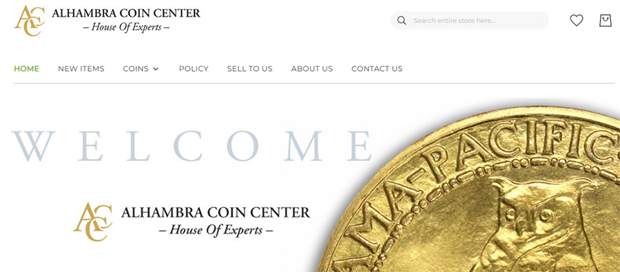 Alhambra Coin Center Alhambra Coin Center