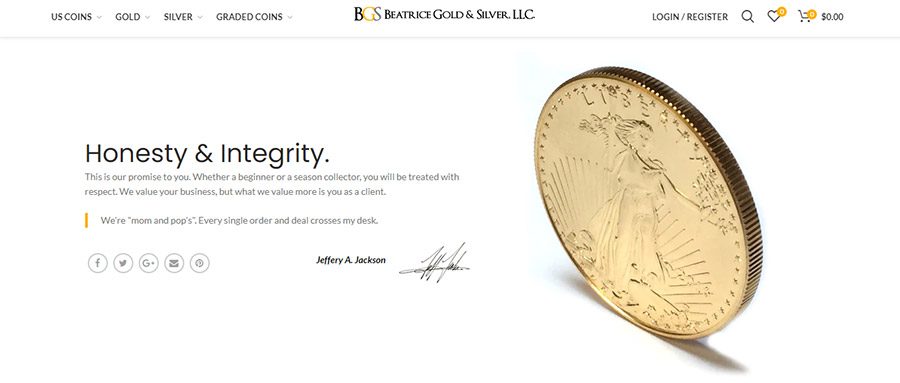 Beatrice Gold & Silver Beatrice Gold & Silver