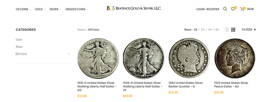 Beatrice Gold & Silver Beatrice Gold & Silver