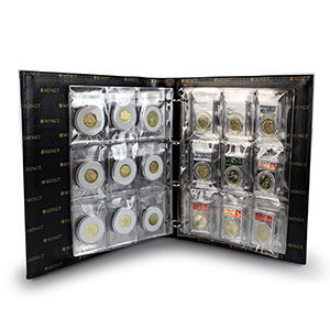MUDOR 9-Pocket Coin Slab Sleeves MUDOR 9-Pocket Coin Slab Sleeves