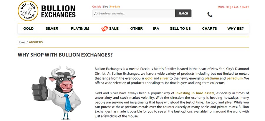 Bullion Exchanges Review