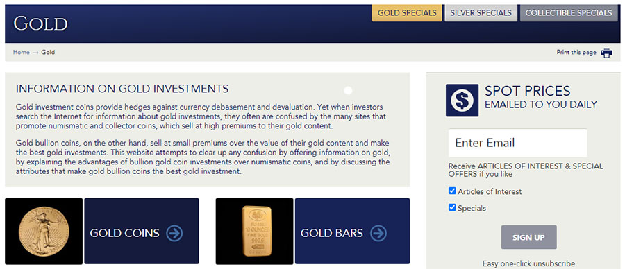 CMI Gold & Silver Review