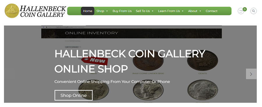 Hallenbeck Coin Gallery Review
