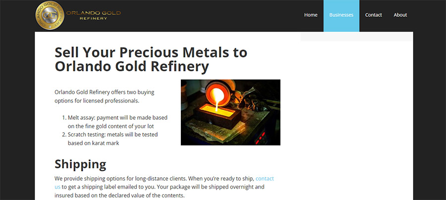 Orlando Gold Refinery Orlando Gold Refinery