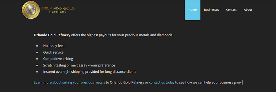 Orlando Gold Refinery