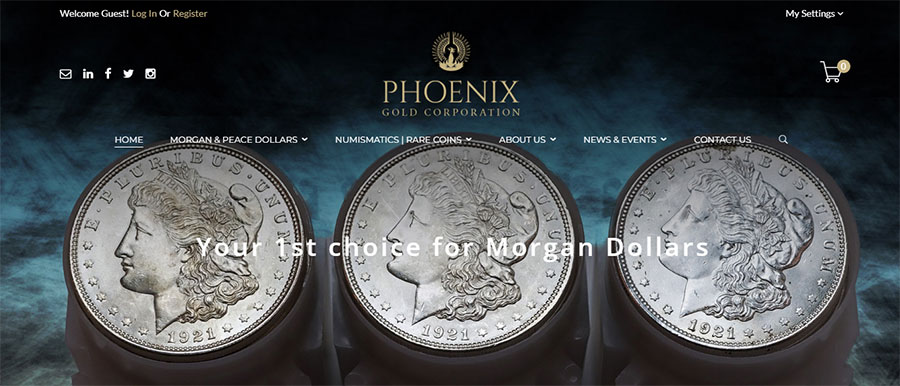 The Phoenix Gold Corporation - Site Page