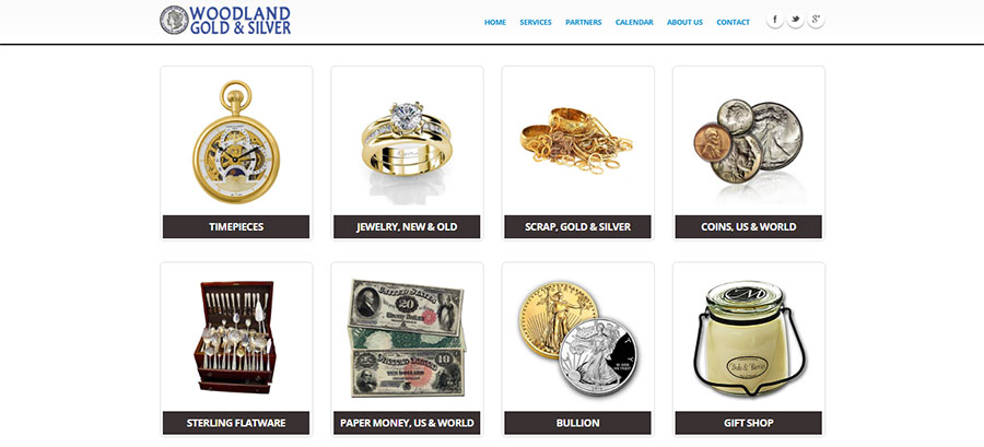 Woodland Gold & Silver Woodland Gold & Silver