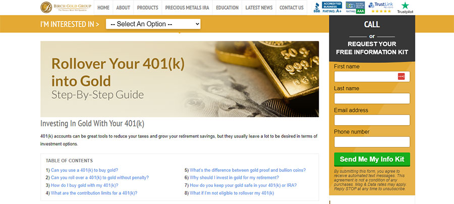 Goldco vs Birch Gold Group Goldco vs Birch Gold Group