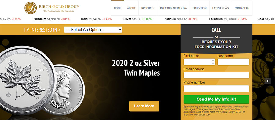 Goldco vs Birch Gold Group Goldco vs Birch Gold Group