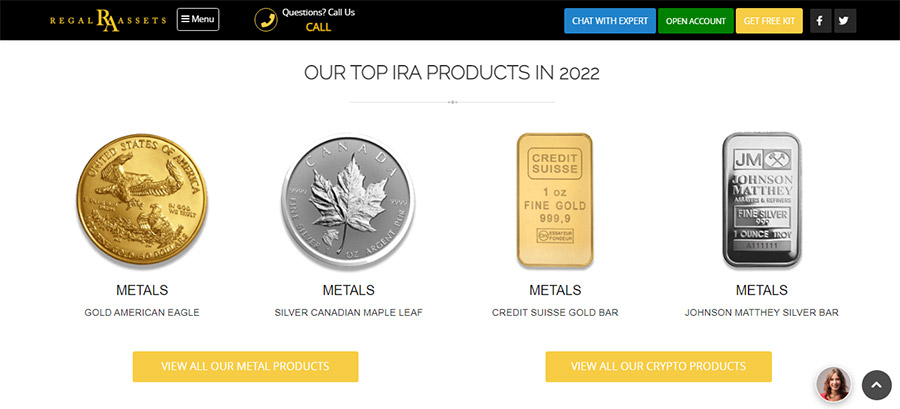 Regal Assets vs Augusta Precious Metals