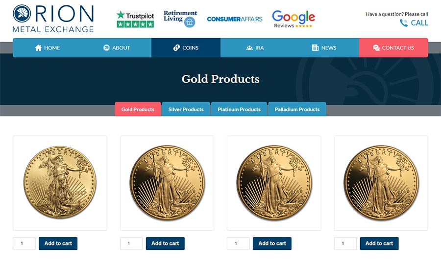 Orion Gold IRA Review Orion Gold IRA Review