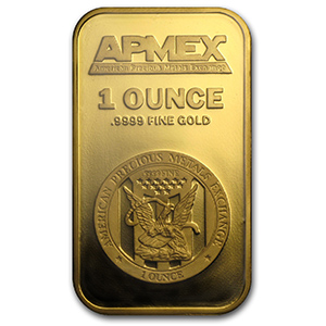 APMEX Gold Bars