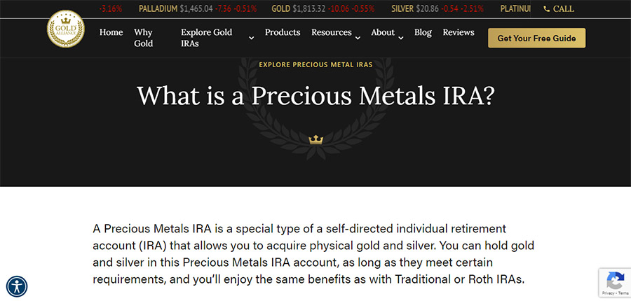 Gold Alliance IRA Review