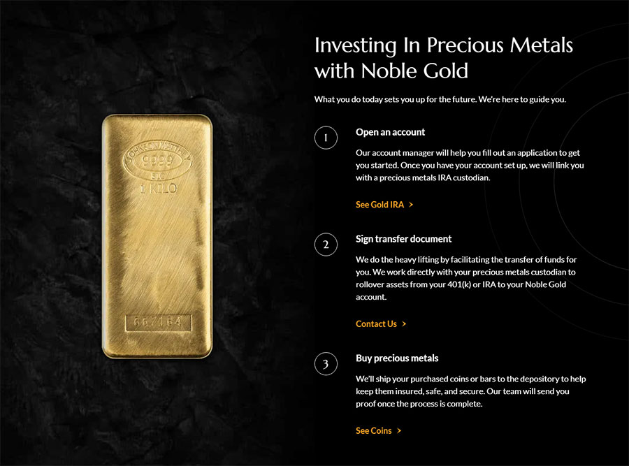 Noble Gold IRA Rollover Review