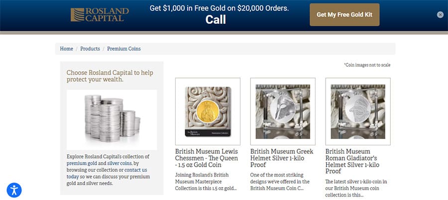 Rosland Capital Gold IRA Review - Exclusive Coins Rosland Capital Gold IRA Review