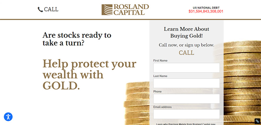Rosland Capital Gold IRA Review Rosland Capital Gold IRA Review