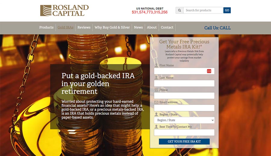 Rosland Capital Gold IRA Review Rosland Capital Gold IRA Review