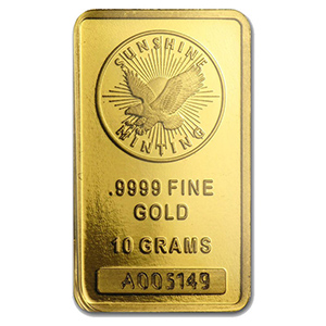 Sunshine Minting Gold Bars